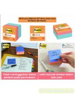3M Post-it 2059-AQ CPT Sticky Note Cube 76x76mm 400 Sheets