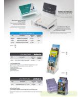 Foto Akrilik display pajangan brosur promosi Bantex 8859 Business Card Dispenser merek Bantex