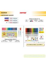 Spidol Papan Tulis Bisa di Hapus Erasable Joyko Color Whiteboard Marker WMC-51