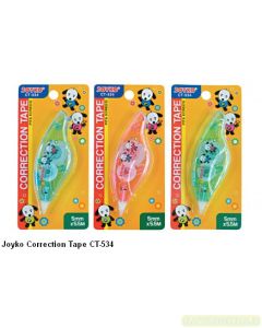 Jual Pita Koreksi Tipex Roll Penghapus Tulisan Joyko Correction Tape CT-534 terlengkap di toko alat tulis