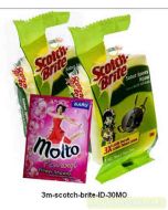 Katalog alat-alat kantor 3M Scotch Brite,  3M Scotch Brite Sabut Spons Hijau 3X4 Inch 2 Pad harga normal 15500 di Supplier Alat Tulis Bina Mandiri Stationery
