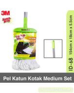 Katalog alat-alat kantor 3M Scotch Brite,  3M Scotch Brite Pel Katun Kotak Medium Set harga normal 116500 di Supplier Alat Tulis Bina Mandiri Stationery