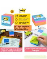 3M Post-it 2053-ELT-O Sticky Note Cube 76x76mm 400 Sheets