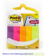 Contoh Alat Perlengkapan Kantor merk 3M Post-it , Gambar Produk 3M Post-it 671-5ANL Page Marker 12x50mm 500 Sheets 250 Sheets harga 9600 di Toko Peralatan Sekolah Murah