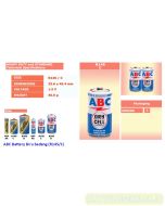 Foto produk ABC Carbon Zinc Battery Sedang (R14/C) harga normal 10800 di Toko Alat Tulis Grosir Bina Mandiri Stationery