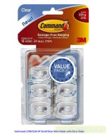 Contoh Alat Perlengkapan Kantor merk 3M Command , Gambar Produk Command 17067CLR Small Clear Wire Hooks harga 36000 di Toko Peralatan Sekolah Murah