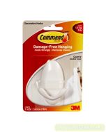 Contoh Alat Perlengkapan Kantor merk 3M Command , Gambar Produk Command 17087 Quartz Double Hooks harga 36500 di Toko Peralatan Sekolah Murah