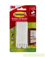 Contoh Alat Perlengkapan Kantor merk 3M Command , Gambar Produk Command 17206 Large Picture Hanging Strips harga 60500 di Toko Peralatan Sekolah Murah