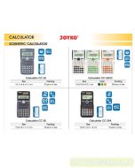 Toko Atk Grosir Bina Mandiri Stationery Jual Kalkulator Scientific (Ilmiah) untuk Pendidikan aritmetika fisika dan Matematika CC-23/CC-23CO/CC-25/CC-29A