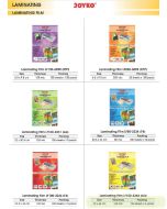 Toko Atk Grosir Bina Mandiri Stationery Jual Plastik Laminating - Laminating Film Joyko ukuran KTP-A4-Folio-A3