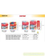 Toko Atk Grosir Bina Mandiri Stationery Jual Krayon Putar / Crayon Minyak Bisa Di Putar - Screw Oil Pastel Joyko Dengan Aneka Warna Menarik Untuk Mewarnai