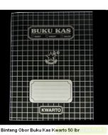 Buku Kas 2 kolom / 3 Kolom (pencatatan-akuntansi-Debet-Kredit-Saldo) Merk Bintang Obor ukuran Folio/Kwarto 50 lembar 100 lembar Murah di Toko ATK Bina Mandiri