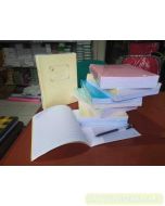 Bina Mandiri stationery jual Buku Tulis Polos Warna kotak besar - kotak sedang - kotak kecil - garis 3 - garis 5 bintang obor