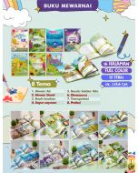 contoh gambar produk Buku Mewarnai 16 Halaman 8 tema tersedia di toko ATK bina mandiri stationery