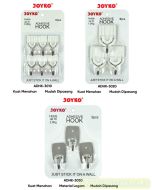Toko Atk Grosir Bina Mandiri Stationery Jual Gantungan Kait Tempel di Dinding merk Joyko Adhesive Hook serial ADHK
