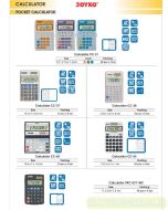 Foto Kalkulator saku Pocket Calculator Joyko 12 Digits CC-21 | CC-37 | CC-38 | CC-42 | CC-43 | PKC-0711HC merek Joyko