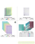 Toko Atk Grosir Bina Mandiri Stationery Jual Map Berkas File Plastik Transparan Clear Sleeves (Map L) di Toko Perlengkapan Kantor Murah