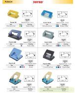Toko Atk Grosir Bina Mandiri Stationery Jual Pelubang Pembolong Kertas Joyko Punch kecil-sedang-heavy duty satu lubang / 2 lubang