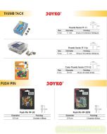 Toko Atk Grosir Bina Mandiri Stationery Jual Paku Tusuk Styrofoam/Softboard Pushpin dan Paku Payung