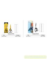 Toko Atk Grosir Bina Mandiri Stationery Jual Gunting Kertas Kesenian Hasil Potong Gerigi-ZigZag Joyko Scissor 