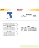 Foto Alat Tembak Label Merk Barang Harga Tag Gun dan Refill Tag Pin Joyko TG-600 | TPN-0 | TPN-1 | TPN-A00 merek Joyko