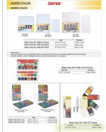 Toko Atk Grosir Bina Mandiri Stationery Jual Joyko Cat Air untuk kesenian Melukis Model Kosmetik Warna komplit di Toko Perlengkapan Sekolah ini
