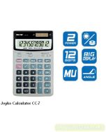 Contoh Joyko Calculator CC-7 Kalkulator Meja 12 Digit merek Joyko