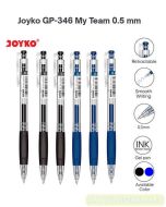 Contoh Joyko Gel Pen GP-346 My Team (Black,Blue) merek Joyko