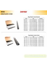 Contoh Joyko Ring Plastic Comb RPC-23-20 (Folio) Spiral jilid Binding merek Joyko