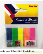 Foto Sticky Note Pesan Tempel Joyko Index & Memo IM-43 (Plastic,Kotak) merek Joyko