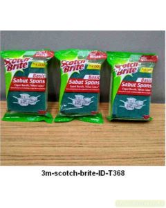 Katalog alat-alat kantor 3M Scotch Brite,  3M Scotch Brite Sabut Spons Hijau Basic harga normal 4800 di Supplier Alat Tulis Bina Mandiri Stationery
