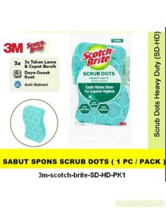 Katalog alat-alat kantor 3M Scotch Brite,  3M Scotch Brite Scrub Dots HD harga normal 11500 di Supplier Alat Tulis Bina Mandiri Stationery