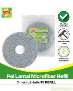Katalog alat-alat kantor 3M Scotch Brite,  3M Scotch Brite Single Bucket Spin Mop Refill Only harga normal 48500 di Supplier Alat Tulis Bina Mandiri Stationery