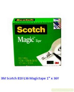 Katalog 3M Scotch harga murah & terjangkau, Image ATK Sekolah SIPLAH 3M Scotch 810 L36 Magictape 1 inch x 36Y harga normal 52000 di Distributor ATK Bina Mandiri Stationery