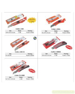 Toko Atk Grosir Bina Mandiri Stationery Jual Pisau Kater Cutter Besar Joyko Terlengkap di Pusat ATK Kantor dan Sekolah