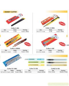 Toko Atk Grosir Bina Mandiri Stationery Jual Macam macam Pisau Kater Cutter Kecil di Toko ATK Lengkap