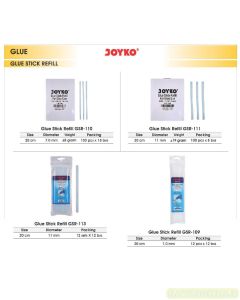 Toko Atk Grosir Bina Mandiri Stationery Jual Isi Lem Tembak / Glue Stick Reffil Joyko Untuk Membuat Kerajinan & Rumah Tangga Hanya Di Toko Alat Tulis Lengkap Bina Mandiri Stationery