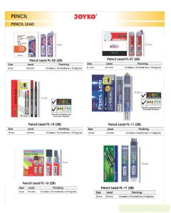 Toko Atk Grosir Bina Mandiri Stationery Jual Isi Pensil - Pencil Lead Joyko Untuk Mengisi Ulang Pensil Mekanik / Cetek