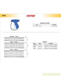 Toko Atk Grosir Bina Mandiri Stationery Jual Alat Label Merk Barang Tag Gun dan Refill Tag Pin Joyko