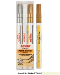 Spidol Paint Marker Joyko PTM-59-3 di Toko Bina Mandiri Stationery - Distributor Perlengkapan Sekolah dan Kantor