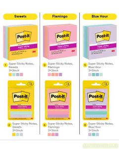 Contoh Alat Perlengkapan Kantor merk 3M Post-it , Gambar Produk 3M Post-it 656-1MP Sticky Note Millenial Pink 51x76mm harga 10200 di Toko Peralatan Sekolah Murah