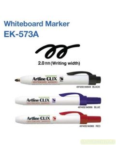 Jual Spidol Non Permanen Clik Cetek Bullet Style Artline 573A Whiteboard Marker Clix terlengkap di toko alat tulis