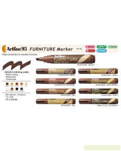 sample Image stationery Spidol Kayu Ujungnya Miring Artline 95 Furniture Marker
