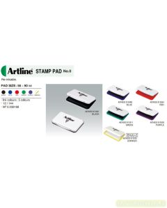 e-catalogue gambar atk Artline EHJU-2 Stamp Pad No. 0 Uninked (56 x 90 mm) Bantalan Tinta Stempel