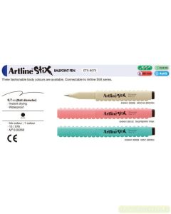 Gambar peralatan sekolah Artline ETX-8070 Ballpoint Stix Pulpen Pena Stik dan aneka katalog Artline grosir