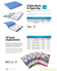 Gambar Bantex 3183 PP Display Book FC 20's Map album dokumen merek Bantex