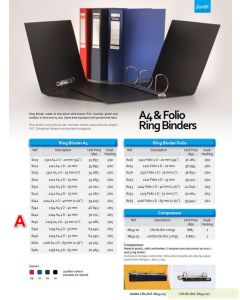 Gambar Map berkas arsip Bantex 8342 Ring Binder 1234 A4 3D-40mm merek Bantex