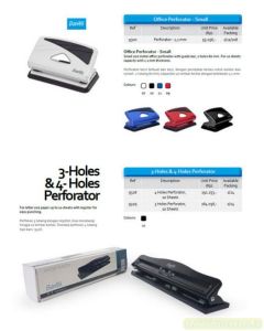 Bantex 9329 3-Hole Perforator Black Pembolong pelubang kertas 3 lubang