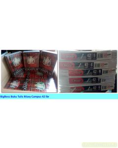 Brosur gambar peralatan kantor BigBoss Buku Tulis Maxy Campus 42 lembar