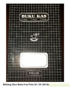 Gambar Atk Bintang Obor Buku Kas Folio 2 Kolom / 3 Kolom 200 Lembar Debit Kredit Saldo Beli di Toko Bina Mandiri Stationery harga murah semua peralatan sekolah lengkap